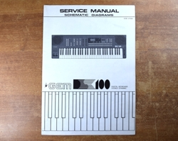 GEM Generalmusic ws2 grafico Service Manual Schematic Diagrams NUOVO 